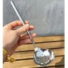 Cặp muỗng Chockmen cán tròn khắc vân inox 18/10 - Muỗng ăn lẩu, múc canh, chỉ 129k 9