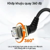 Cáp RJ45 Cat8 40Gbps 2.000MHz Zoerax - Dây mạng xoay 360 mạ vàng đen 0.5-5m, hỗ trợ PoE/LAN, giảm giá 22% 2