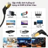 Cáp RJ45 Cat8 40Gbps 2.000MHz Zoerax - Dây mạng xoay 360 mạ vàng đen 0.5-5m, hỗ trợ PoE/LAN, giảm giá 22% 7