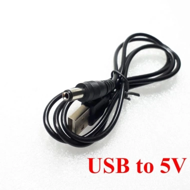 Cáp Sạc Loa Đầu Tròn 3.5mm + 5.5mm Dây 80cm Phóng Thanh LKP - Giá chỉ 22.000 VND