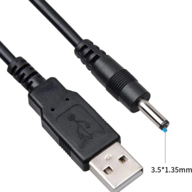 Cáp Sạc Loa Đầu Tròn 3.5mm + 5.5mm Dây 80cm Phóng Thanh LKP - Giá chỉ 22.000 VND