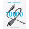 Cáp sạc nhanh Anker A8.895 140W 2 trong 1 USB‑C to USB‑C bọc dù, hỗ trợ USB‑PD, PPS, Power IQ 2.0 - Giá chỉ 326.000₫ 3