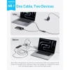 Cáp sạc nhanh Anker A8.895 140W 2 trong 1 USB‑C to USB‑C bọc dù, hỗ trợ USB‑PD, PPS, Power IQ 2.0 - Giá chỉ 326.000₫ 5