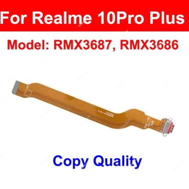 Cáp USB Sạc Dock Realme 10/11 Pro Plus 5G - Cáp Mềm Jack, Thay Thế, Giá 195.800₫