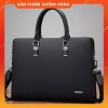 Cặp Xách Nam Công Sở Da Siêu Bền 2 Màu Đen Nâu - Giá 990k Giảm Sốc 10
