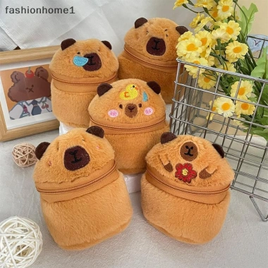 Capybara Dây Kéo Ví Tiền Xu Hình Trụ, Túi Son, Tai Nghe, Dây Chuyền Bé Gái 48.708₫ 2