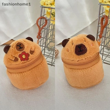Capybara Dây Kéo Ví Tiền Xu Hình Trụ, Túi Son, Tai Nghe, Dây Chuyền Bé Gái 48.708₫ 4
