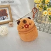 Capybara Dây Kéo Ví Tiền Xu Hình Trụ, Túi Son, Tai Nghe, Dây Chuyền Bé Gái 48.708₫ 8