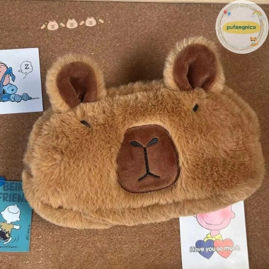 Capybara Dễ Thương - Túi Bảo Quản Bút Chì, Hộp Đựng Bút, Dung Lớn, Giá 37.584 VND