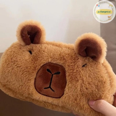 Capybara Dễ Thương - Túi Bảo Quản Bút Chì, Hộp Đựng Bút, Dung Lớn, Giá 37.584 VND