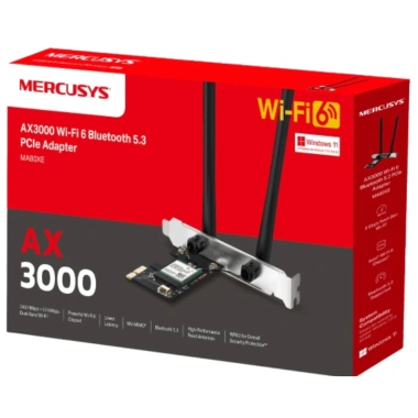 Card Wifi 6 PCIE AX3.000 Mercusys MA80XE Bluetooth 5.3 - Giá ưu đãi 538.000₫ 3
