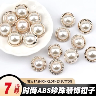Cardigan Bé Gái Nút Ngọc Trai - Áo Len Dệt Kim Thời Trang Ưu Đãi 64.284 VND 2