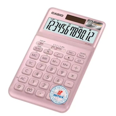 Casio JW-200SC Máy Tính Để Bàn 12 Chữ Số - Màn Nghiêng, Chống Va Đập, Năng Lượng Kép, Tỷ Giá, Giá 667.600 VND