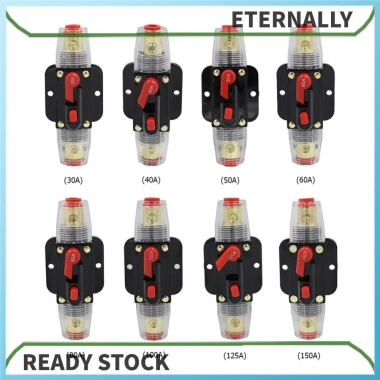 Cầu chì đặt lại xe tải ô tô 12-24V DC – Giá đỡ bảo vệ ngắn, bảo hiểm điện, giá 136.400đ