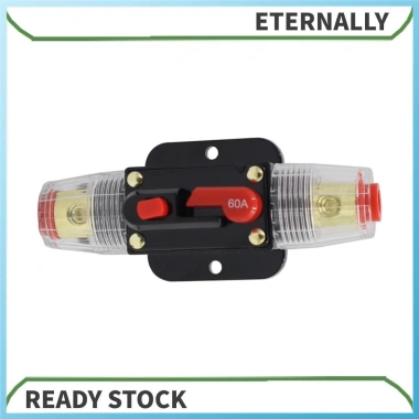 Cầu chì đặt lại xe tải ô tô 12-24V DC – Giá đỡ bảo vệ ngắn, bảo hiểm điện, giá 136.400đ