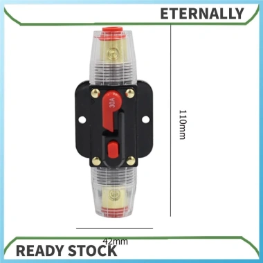Cầu chì đặt lại xe tải ô tô 12-24V DC – Giá đỡ bảo vệ ngắn, bảo hiểm điện, giá 136.400đ