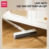 Cây chà sàn Deli đầu chữ V - chổi cọ thông minh, xoay 180°, kéo dài linh hoạt 5