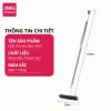 Cây chà sàn Deli đầu chữ V - chổi cọ thông minh, xoay 180°, kéo dài linh hoạt 9