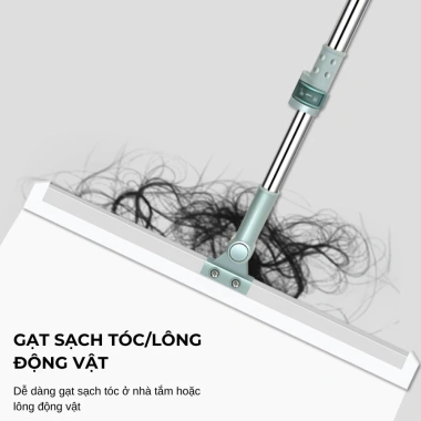 Cây gạt nước sàn đa năng thông minh, gạt vệ sinh kính, chống trơn trượt - Giá 39.000đ (giảm từ 49.920đ)