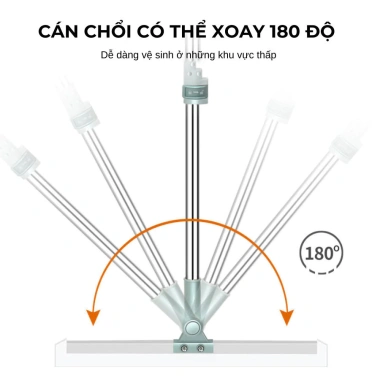 Cây gạt nước sàn đa năng thông minh, gạt vệ sinh kính, chống trơn trượt - Giá 39.000đ (giảm từ 49.920đ)