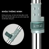 Cây gạt nước sàn nhà lưỡi silicon siêu sạch, cán thép chống gỉ, điều chỉnh độ dài - 39.000đ 8