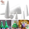 Cây Giáng Sinh Đầu Xốp Nón Thủ Công DIY Handmade - Trang Trí Lễ Hội Trẻ Em, COD