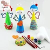 Cây Giáng Sinh Đầu Xốp Nón Thủ Công DIY Handmade - Trang Trí Lễ Hội Trẻ Em, COD 7