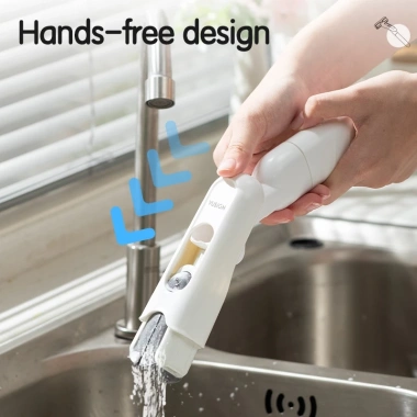 Cây Lau Bàn Bếp Tự Vắt Thông Minh Deli - Mini Cầm Tay Phun Sương, Bọt Biển Đa Năng, Giá chỉ 81.000₫
