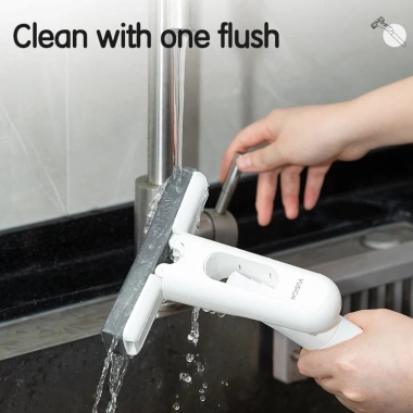 Cây Lau Bàn Bếp Tự Vắt Thông Minh Deli - Mini Cầm Tay Phun Sương, Bọt Biển Đa Năng, Giá chỉ 81.000₫