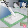 Cây lau bụi HAPPYLEAF kẹp 360 - Đầu xoay rảnh tay, 3 loại vải tái sử dụng, làm sạch sàn nhanh