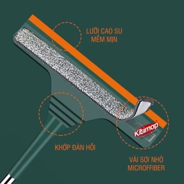 Cây Lau Kính Đa Năng 2 Đầu Trong 1, Cán Tăng Giảm Chiều Dài Siêu Tiện Lợi - Giá 37.649đ 6
