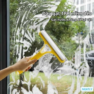 Cây lau kính Neatly đa năng 3 trong 1 kèm bình xịt và gạt nước - Giá chỉ 35.750đ 2 Cây lau kính Neatly đa năng 3 trong 1 kèm bình xịt và gạt nước - Giá chỉ 35.750đ 2