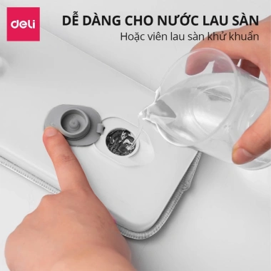 Cây lau nhà phun sương DelixVusign tự vắt thông minh, cao cấp, tiện lợi, sạch mọi ngóc ngách - Giá 399.000₫