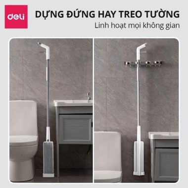 Cây lau nhà phun sương DelixVusign tự vắt thông minh, cao cấp, tiện lợi, sạch mọi ngóc ngách - Giá 399.000₫