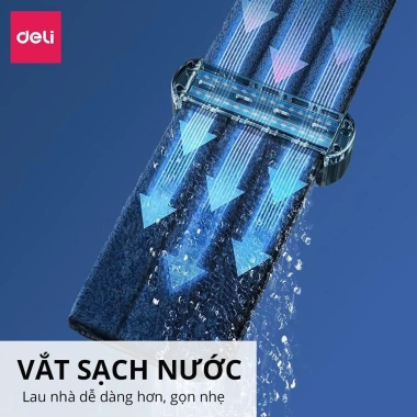 Cây lau nhà tự vắt 360 độ xoay, chổi siêu sạch tiện lợi cho phòng khách, ngủ - 28.000đ