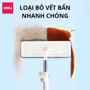 Cây lau nhà tự vắt 360 độ xoay, chổi siêu sạch tiện lợi cho phòng khách, ngủ - 28.000đ