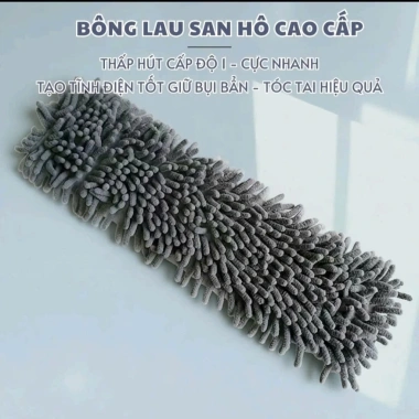 Cây Lau Nhà Tự Vắt NEATLY 45cm Sợi Microfiber Siêu Thấm, Xoay 360°, 2 Bông Lau - 39.000đ