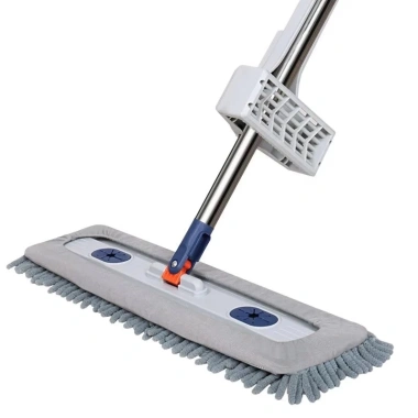 Cây Lau Nhà Tự Vắt NEATLY 45cm Sợi Microfiber Siêu Thấm, Xoay 360°, 2 Bông Lau - 39.000đ