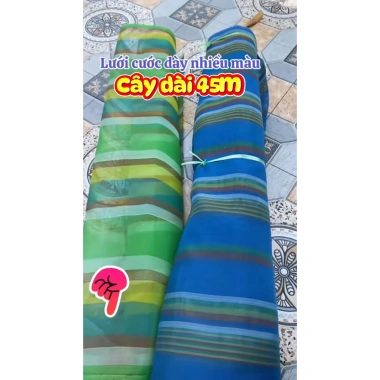 Cây lưới cước 45m dày 32mm đa năng rào vèo, làm võng - khổ 1m, độ bền cao, giá ưu đãi 629.640₫