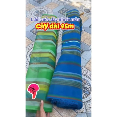 Cây lưới cước 45m dày 32mm đa năng rào vèo, làm võng - khổ 1m, độ bền cao, giá ưu đãi 629.640₫ 5 Cây lưới cước 45m dày 32mm đa năng rào vèo, làm võng - khổ 1m, độ bền cao, giá ưu đãi 629.640₫ 5