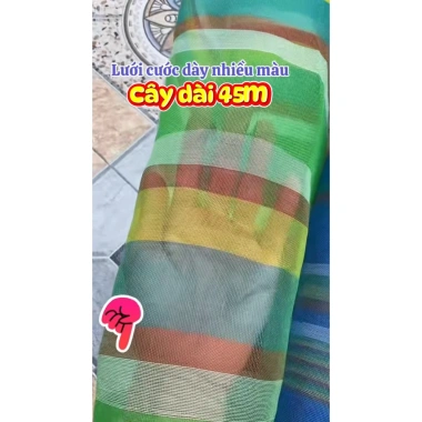 Cây lưới cước 45m dày 32mm đa năng rào vèo, làm võng - khổ 1m, độ bền cao, giá ưu đãi 629.640₫