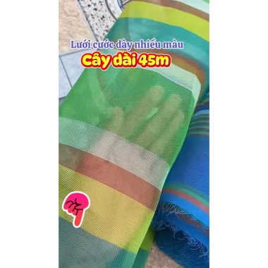 Cây lưới cước 45m dày 32mm đa năng rào vèo, làm võng - khổ 1m, độ bền cao, giá ưu đãi 629.640₫ 8 Cây lưới cước 45m dày 32mm đa năng rào vèo, làm võng - khổ 1m, độ bền cao, giá ưu đãi 629.640₫ 8