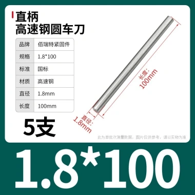 Cây ty ren thép trắng M0.8-M13 100/200mm - Độ bền cao, Giá ưu đãi 63.726 VND, giảm từ 79.658 VND cho công nghiệp 21