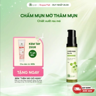 Chấm Mụn Rau Má 10g - Ngăn Ngừa Mụn, Giảm Thâm Mụn, Cỏ Mềm, Giá 179k