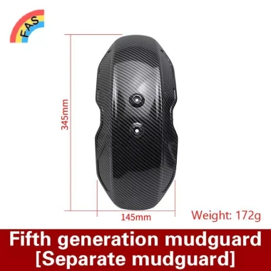 Chắn bùn xe máy và xe điện sợi carbon đa năng - Giá chỉ 65.100₫, giảm tới 20%