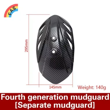 Chắn bùn xe máy và xe điện sợi carbon đa năng - Giá chỉ 65.100₫, giảm tới 20%
