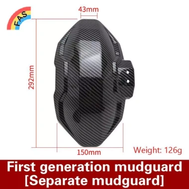Chắn bùn xe máy và xe điện sợi carbon đa năng - Giá chỉ 65.100₫, giảm tới 20%