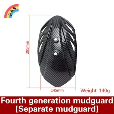 Chắn bùn xe máy và xe điện sợi carbon đa năng - Giá chỉ 65.100₫, giảm tới 20%