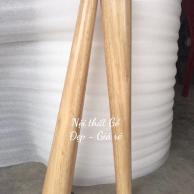 Chân Gỗ Bo Tròn Độ Cao 10-50cm Kèm Pát Sắt, Sơn Chống Thấm và Mối Mọt, Giá 55.000đ 9 Chân Gỗ Bo Tròn Độ Cao 10-50cm Kèm Pát Sắt, Sơn Chống Thấm và Mối Mọt, Giá 55.000đ 9