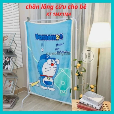 Chăn lông cừu nhập khẩu cao cấp cho bé 100x140cm Siêu mềm dễ thương giá ưu đãi 170k 10